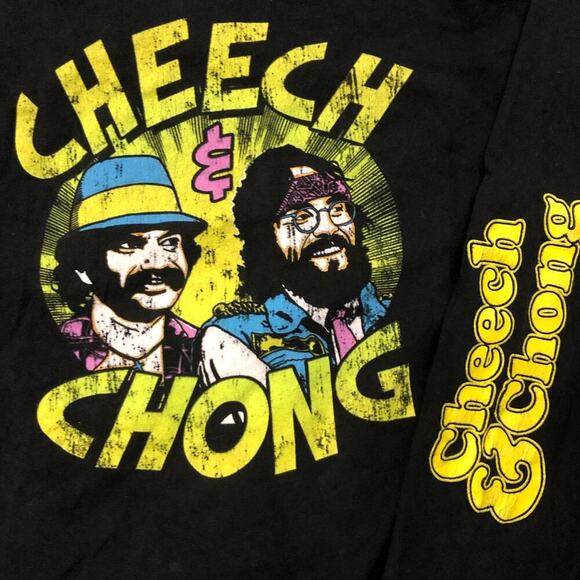 Vintage Cheech and Chong Long Sleeve Graphic Tee - Picture 2 of 4